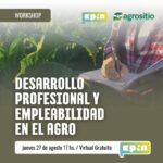 Workshop: Desarrollo profesional y empleabilidad en el Agro